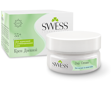 Swess PRO Day Face Cream 35+ for Normal and Combination Skin