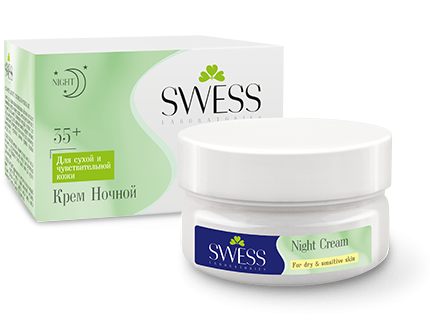 Swess PRO Night Face Cream 35+ for Dry and Sensitive Skin