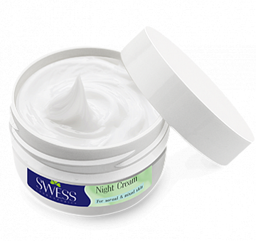 Крем для лица SWESS PRO ночной 35+ для нормальной и комбинированной кожи