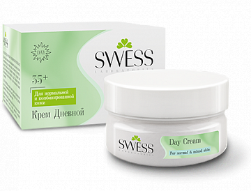 Крем для лица SWESS PRO дневной 35+ для нормальной и комбинированной кожи