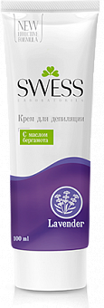 Крем для депиляции Swess «Лаванда и масло бергамота»
